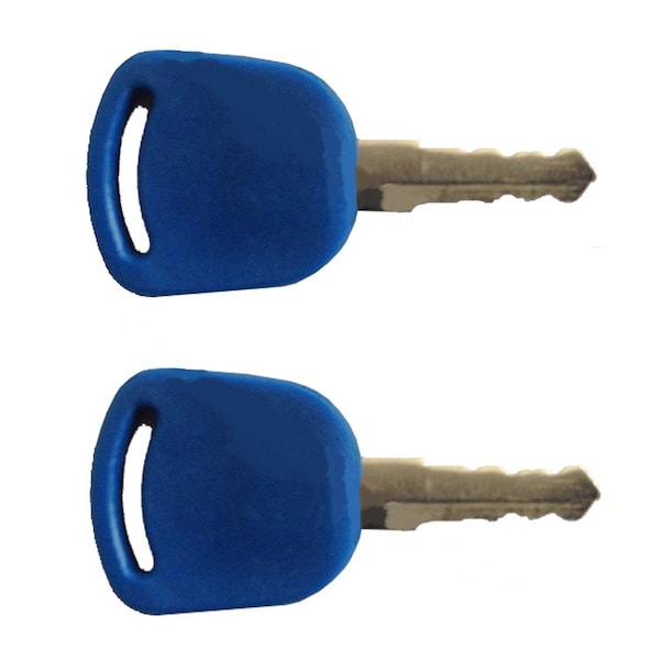 Aic Replacement Parts 2 Keys Fits Ford NH 82030143 F0NN11603AA TS100 TS110 TS115 TS90 Aftermarket ELI80-0084_x2 - main
